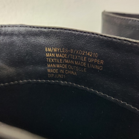 XOXO Womens Myles‎ Tall Biker Riding Boots Knee High Black Size 8M Block Heel - Picture 10 of 14